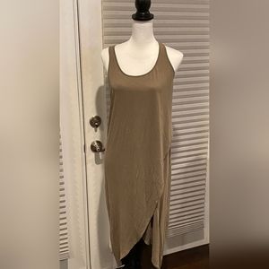 NIC+ZOE Green Tank Dress Size PM